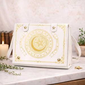 Lolita Magic Book Ita Bag Moon Star Japanese PU Shoulder Purse