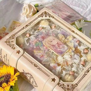 Magic Book Ita Bag Cute Crossbody and Shoulder Design for Pins