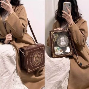 Magic Book Ita Bag Cute Crossbody and Shoulder Design for Pins
