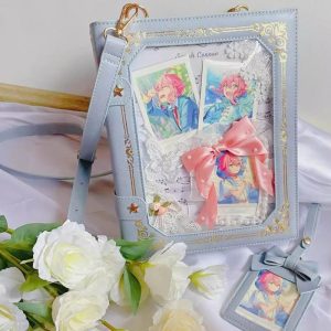 Magic Book Ita Bag Cute Crossbody and Shoulder Design for Pins