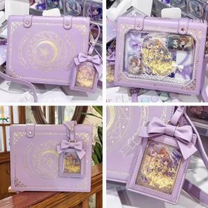 Magic Book Ita Bag Cute Crossbody and Shoulder Design for Pins