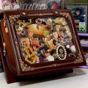 Magic Book Ita Bag Cute Crossbody and Shoulder Design for Pins