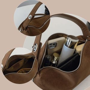 Matte Leather Handbag, Women Minimalist Crossbody, Black Leather Shoulder Bag, Women Gift Idea, Women's Elegant Wallet, Minimalist Purse