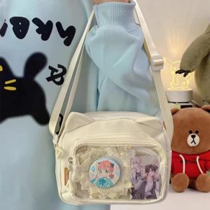 Mini Cat Ears Ita Bag – Kawaii Y2K Anime Crossbody Purse