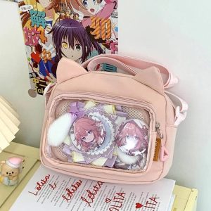 Mini Cat Ears Ita Bag – Kawaii Y2K Anime Crossbody Purse
