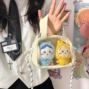 Mini Kawaii Ita Bag – Japanese Harajuku Transparent Crossbody Shoulder Purse Handbag for Women & Girls