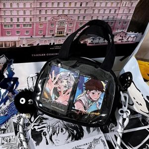 Mini Kawaii Ita Bag – Japanese Harajuku Transparent Crossbody Shoulder Purse Handbag for Women & Girls