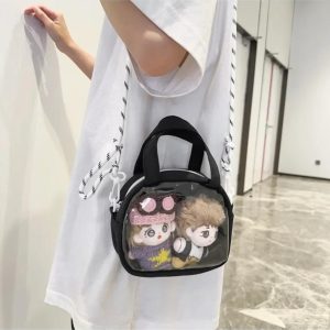 Mini Kawaii Ita Bag – Japanese Harajuku Transparent Crossbody Shoulder Purse Handbag for Women & Girls