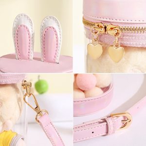 Mini Transparent Bunny Ita Bag – 20cm, 15cm, 10cm Doll Bag