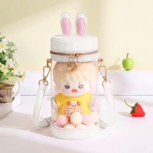 Mini Transparent Bunny Ita Bag – 20cm, 15cm, 10cm Doll Bag
