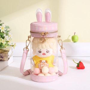 Mini Transparent Bunny Ita Bag – 20cm, 15cm, 10cm Doll Bag