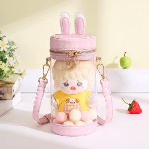 Mini Transparent Bunny Ita Bag – 20cm, 15cm, 10cm Doll Bag