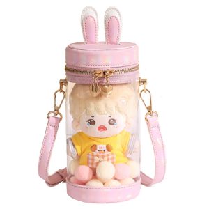 Mini Transparent Bunny Ita Bag – 20cm, 15cm, 10cm Doll Bag