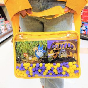 Multi-Color Ita Bag Crossbody with Insert, Anime Ita Bag, ita messenger bag, Window Bag, Pin Display Bag, Pin Purse, Itabag.