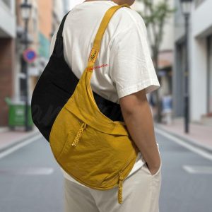 Nylon Crossbody Bag-Lightweight Personalized Bag, Simple Shoulder Bag, Dumpling Bag, Multi-Pocket Solid Color Bag, Gify For Her,Everyday Bag