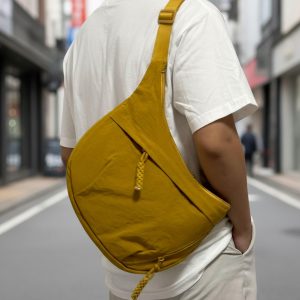 Nylon Crossbody Bag-Lightweight Personalized Bag, Simple Shoulder Bag, Dumpling Bag, Multi-Pocket Solid Color Bag, Gify For Her,Everyday Bag