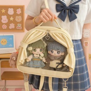 Original Ita Mochila – Large Capacity Student Backpack Women’s Kawaii School Crossbody Shoulder Bag