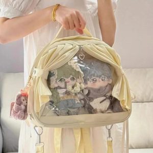 Original Ita Mochila – Large Capacity Student Backpack Women’s Kawaii School Crossbody Shoulder Bag