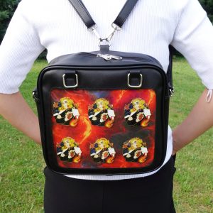 Pattern Insert Ita Bag Backpack: Versatile 3-Way Carry, Anime Pin Display Bag, Shoulder Bag, Crossbody Ita Purse Cute Kawaii Window Itabag.