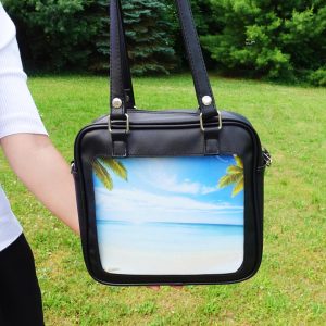 Pattern Insert Ita Bag Backpack: Versatile 3-Way Carry, Anime Pin Display Bag, Shoulder Bag, Crossbody Ita Purse Cute Kawaii Window Itabag.