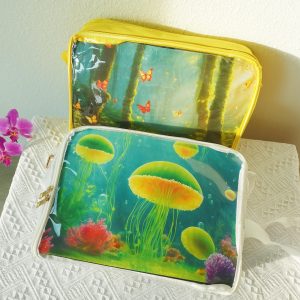 Pattern Insert Ita Bag Crossbody, Clear Window Shoulder Messenger Bag, Anime Pin Display Purse, Itabag for Collectors & Cosplay.