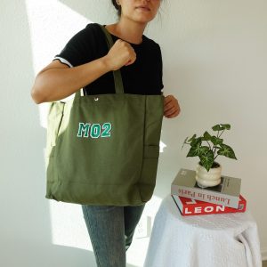 Personalized Canvas Tote Bag: Custom Embroidered Shoulder Bag, Bridesmaid Tote, Aesthetic Totebag, Sturdy Durable Totes, Market Utility Bags