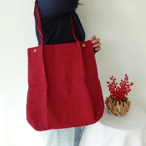 Personalized Embroidered Corduroy Tote Bag, Custom Large Shoulder Bag for Women, Cute Aesthetic Everyday Purse, bride gift tote bag, Totebag