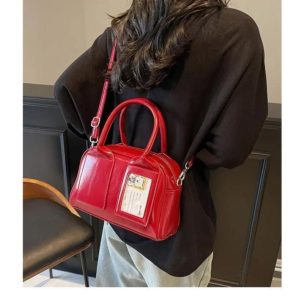 Pink Ita Bag – Kawaii Retro Pillow Crossbody Handbag