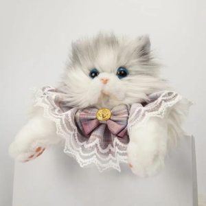 Plush Cat Doll Backpack Cute Fluffy Kawaii Rucksack