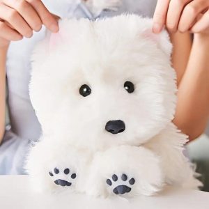 Plush Puppy Backpack Cute Dog Mini Bag Harajuku Kawaii Soft Animal Backpack Women