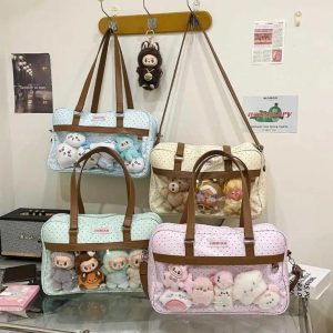 Polka Dot Nylon Ita Tote Bag – Kawaii Display Window