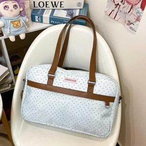 Polka Dot Nylon Ita Tote Bag – Kawaii Display Window