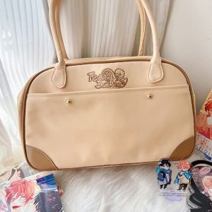 Pu Handbag Crossbody Daily Ita Bag Pin Bag 20cm Doll Bag