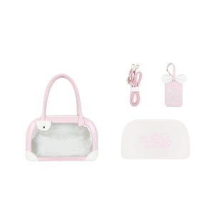 Pu Handbag Crossbody Daily Ita Bag Pin Bag 20cm Doll Bag