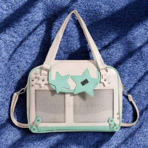 PU Leather Ita Bag, Anime Merch Display, Crossbody Tote
