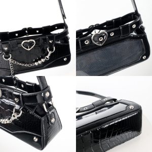 Punk Vintage Y2K Ita Clutch Bag for Women