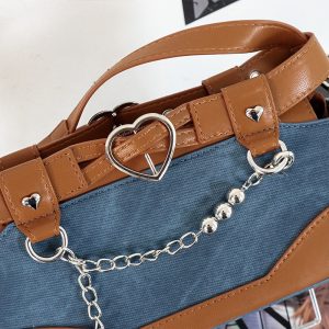 Punk Vintage Y2K Ita Clutch Bag for Women