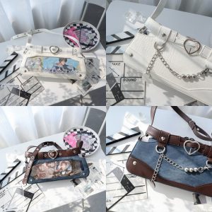 Punk Vintage Y2K Ita Clutch Bag for Women