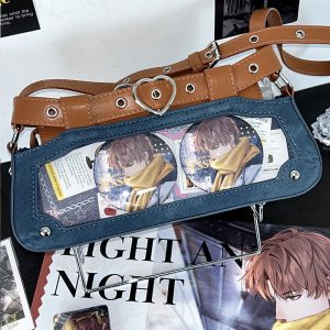 Punk Vintage Y2K Ita Clutch Bag for Women