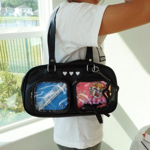 Shoulder Ita Bag with Display Windows: Kawaii Anime Cosplay Purse