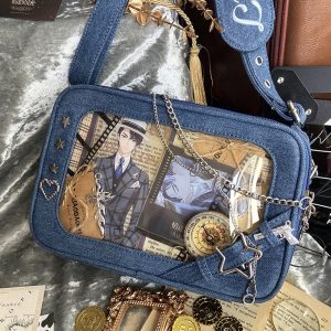 Small Denim Crossbody Ita Bag