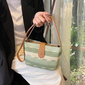 Small Woven Crossbody Bag, Handcrafted Crossbody Bag, Summer Phone Purse, Gift for Mom, Handmade Beach Bag, Bohemian Style Bag for Women