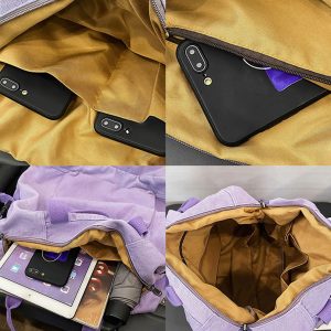 Solid Color Canvas Backpack, Custom  Large Student Bag, School Canvas Backpack, Travel, Work, Casual Backpack, Birthday Gift, Gift for Her