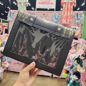 Spell book ita bag, anime ita bag, kawaii display bag, enamel pin ita bag, witchy ita bag, fantasy cosplay bag, kawaii ita crossbody