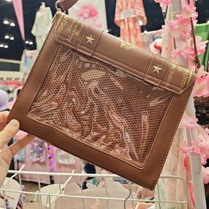 Spell book ita bag, anime ita bag, kawaii display bag, enamel pin ita bag, witchy ita bag, fantasy cosplay bag, kawaii ita crossbody