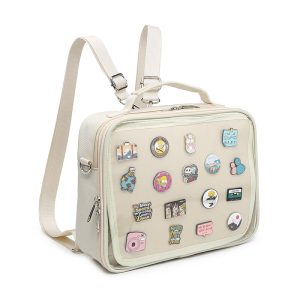 Square Crossbody and Backpack Pin Ita Bag