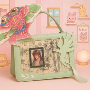 Swallow Tassel Ita Bag – Y2K Lolita Transparent Shoulder Crossbody Handbag for Women
