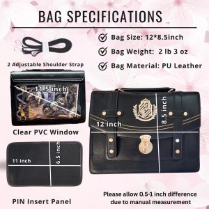 Vintage Embroidery ITA Backpacks & Crossbody Messenger Bag, Women Handbags Luxury Design Shoulder Crossbody Bags