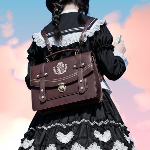 Vintage Embroidery ITA Backpacks & Crossbody Messenger Bag, Women Handbags Luxury Design Shoulder Crossbody Bags