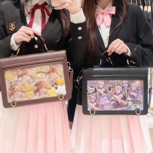 Vintage Embroidery ITA Backpacks & Crossbody Messenger Bag, Women Handbags Luxury Design Shoulder Crossbody Bags